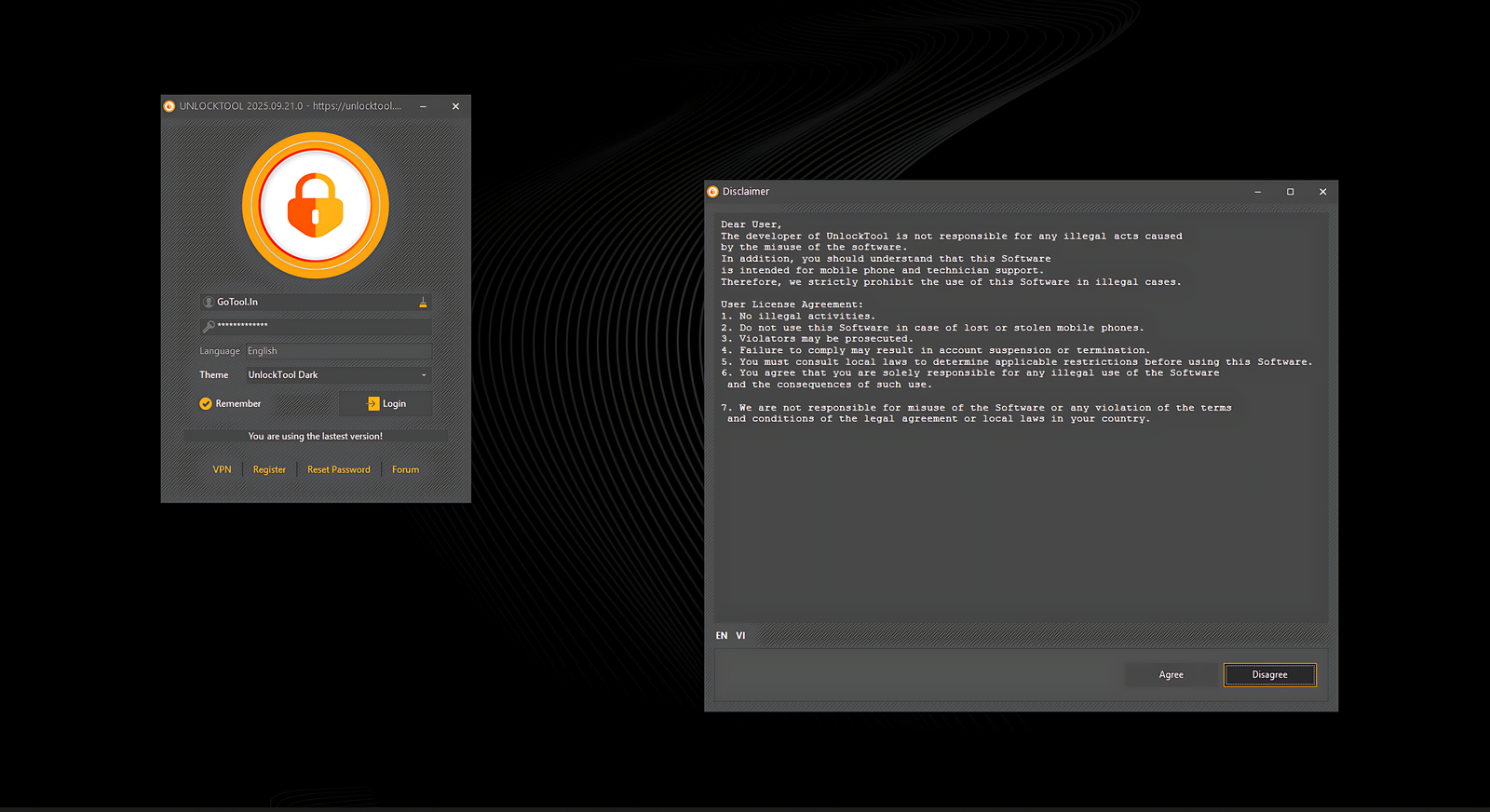 GoTool Unlocker Service