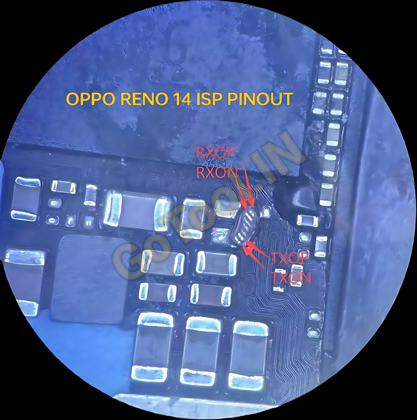 OPPO Reno 14 ISP Pinout